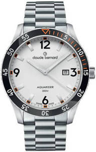 【貨物輸送無料】ウオッチ ご覧なさる クロードベルナール運動競技claude bernard sporting soul aquarider date 53008 3nom ao
