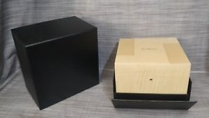 【貨物輸送無料】ウオッチ ご覧なさる ブランパンウッドビンテージビッグボックス＃ご覧なさるblancpain laqued sycomore wood vintage big watch box  ers welcome 3