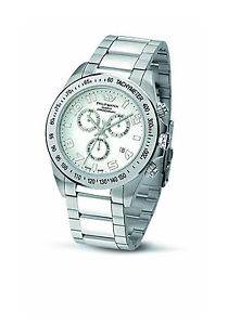 【貨物輸送無料】ウオッチ ご覧なさる フィリップカリブウォッチビアンコphilip watch caribbean acciaio e bianco r8273607345 acciaio ghiera tachimetrica