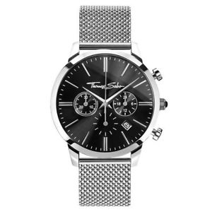 【送料無料】腕時計　ウォッチ　トーマスハートブラッククロノグラフアラームthomas sabo rebel at heart crongrafo negro reloj wa0245