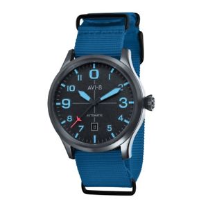 【貨物輸送無料】ウオッチ ご覧なさる 目覚まし時計avi8 flyboy av40210d reloj hombre 43 粍 favorable comprar