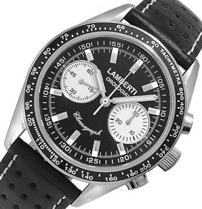 【貨物輸送無料】ウオッチ ご覧なさる lambertiorologiai  mod 50508 nbz   chronodromo  ottimo meccanico