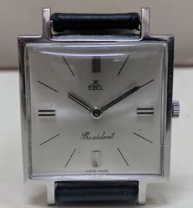 【貨物輸送無料】ウオッチ ご覧なさる スイス連邦寄せあわせebel presidente 1966de coleccin reloj suizo