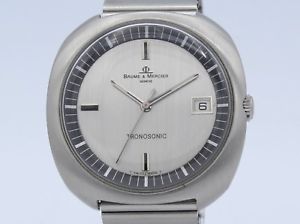 【送料無料】腕時計 ウォッチ ボーメメルシエbaumeamp;mercier tronosonic quartz steel 5106