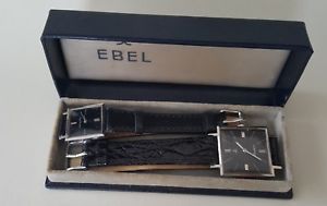 【貨物輸送無料】ウオッチ ご覧なさる ビンテージhis amp; hers vintage ebel presidente y dama presidente relojes de pulsera