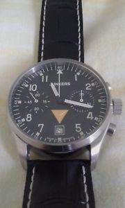 【貨物輸送無料】ウオッチ ご覧なさる ヨーロッパクロノグラフjunkers orologio cronografo meccanico a carica manuale p3133 europe