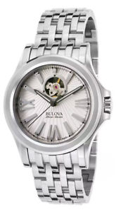 【送料無料】腕時計　ウォッチ　カークウッドステンレススチールアラームbulova accuswiss kirkwood automtico reloj hombre acero inoxidable 63a125｜hokushin