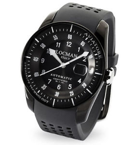 【送料無料】腕時計　ウォッチ　チタンlocman aviatore orologio uomo movimento automatico meccanico in titanio e gomma｜hokushin
