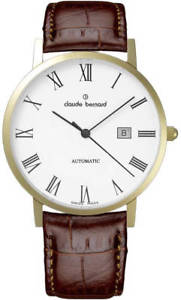 【送料無料】腕時計　ウォッチ　クロードベルナールアラームマニュアルclaude bernard sophisticated classics date automatic reloj hombre 80095 37j br｜hokushin