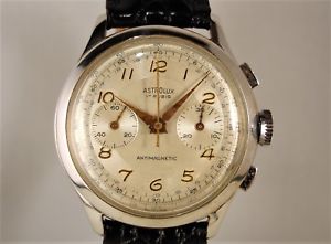 【送料無料】腕時計　ウォッチ　ヴィンテージクロノグラフcronografo vintage astrolux, 37,5mm, valjoux 92, anni 5060