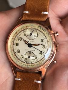 【送料無料】腕時計　ウォッチ　ヴィンテージクロノグラフヴィーナススイスreloj para hombres con crongrafo vintage orfina venus 170 36,3mm enchapado en oro hecho en suiza