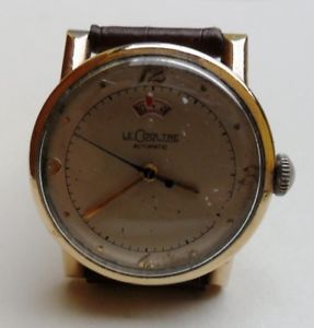 【送料無料】腕時計　ウォッチ　オートマチックパワーリザーブゴールドlecoultre automatic power reserve, gold filled 10 kt,anni 50 2 98,989円