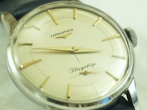 【送料無料】腕時計 ウォッチ ナイツステンレスジュエリービンテージアップアラームcaballeros longines 30 l buque insignia 17 joyas vintage de acero inoxidable reloj de cuerda
