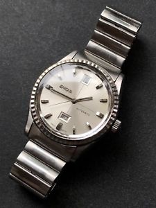 【送料無料】腕時計　ウォッチ　ビンテージシェルパアラームvintage enicar sherpa 600 daydate automtico para hombre reloj 36,4 mm