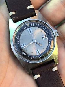 【送料無料】腕時計　ウォッチ　ダイビングジュネーブヴィンテージステンレス1960s aquastar geneve automtico vintage para hombres reloj de buceo como 1701 37 mm de acero