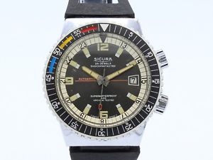 【送料無料】腕時計　ウォッチ　スチールsicura 25 jewels 400m automatic steel