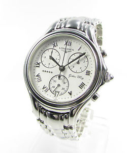 【送料無料】腕時計　ウォッチ　ゴールデンウィングクロノグラフモデルlongines golden wing chronograph 38 mm modeloutilizada｜hokushin