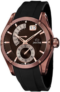 【送料無料】腕時計　ウォッチ　アラームゴムreloj hombre jaguer special edition j6801 de goma negro