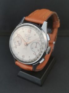 【送料無料】腕時計　ウォッチ　ヴィンテージクロノグラフウォッチ rare montre ancienne chronographe vibrel vintage chronograph watch