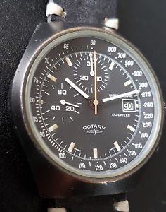 【送料無料】腕時計　ウォッチ　ロータリービンテージレーシンググランプリレースクロノグラフvintage rotary valjoux 7765 racing ralleye grand prix carrera chronograph｜hokushin
