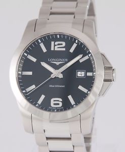 【送料無料】腕時計　ウォッチ　クォーツlongines conquest quartz steel 41mm l36594586