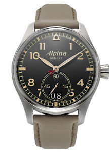 【送料無料】腕時計　ウォッチ　シミエールパイロットクロックalpina startimer piloto fecha grande reloj de hombre al280bgr4s6｜hokushin