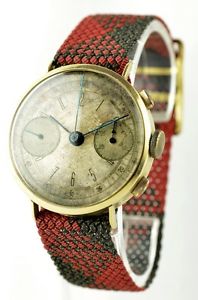 【送料無料】腕時計　ウォッチ　クロノグラフスイスゴールドardath chronographsuiza para 1940gold 18k｜hokushin