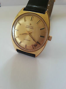 【送料無料】腕時計　ウォッチ　ヴィンテージゼニスオートクロックミクロンvintage 1970s zenith autosport reloj automtico 23 joyas de oro de 20 micras