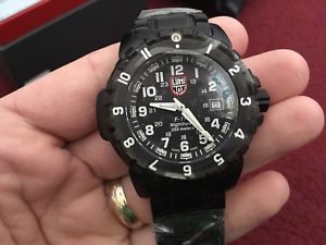 【送料無料】腕時計　ウォッチ　ブラックluminox f117 nighthawk negro reloj 6402