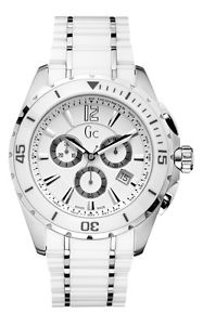【送料無料】腕時計　ウォッチ　スポーツクラスクロックセラミックシルバーマンguess gc x76001g1s sport class xxl cermica reloj de hombre de plata