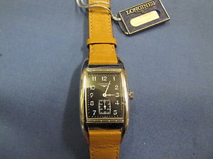 【送料無料】腕時計　ウォッチ　ペレヌオーヴォlongines belle arti orologio in acciaio cinturino pelle quarzo nuovo, nos 1