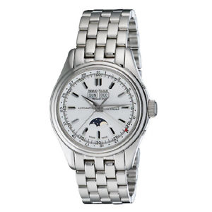 【貨物輸送無料】ウオッチ ご覧なさる 暦ハウツー物armand nicolet 9042cagm9060 complete calendar automatik reloj de pulsera hombre nuevo