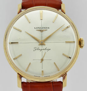 【送料無料】腕時計　ウォッチ　ゴールドlongines flaship automatic gold