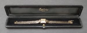 【送料無料】腕時計　ウォッチ　ソリッドゴールドレトロマニュアルreloj de pulsera impresionante 9ct oro slido retro kutchinsky damasviento manual｜hokushin
