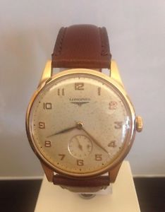 【送料無料】腕時計　ウォッチ　ゴールドｋｔゴールドヴィンテージlongines orologio anni 50 27m oro giallo 18 kt gold wrist watch 1950 vintage