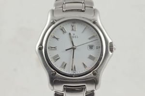【送料無料】腕時計 ウォッチ スチールステンレスクロックナイツebel 1911 caballeros reloj aceroacero 987902 36mm bonito estado quartz