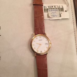 【送料無料】腕時計　ウォッチ　ｋゴールドアラームnuevo anunciotissot quartz caja oro 18k watch men reloj