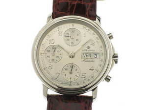 【貨物輸送無料】ウオッチ ご覧なさる クラシッククロノグラフlorenz classic chrono automatic acciaio referenza 15680