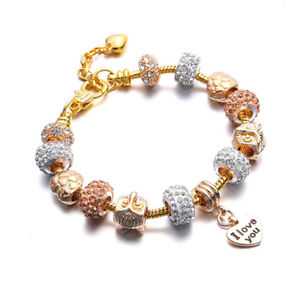 【送料無料】ブレスレット　アクセサリ―　asfr33431ブレスレットクールlescristalen alliagas fr33431 amour bracelet charms coeur pour les femmes filles cristal en alliag