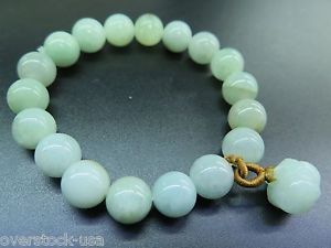 【送料無料】ブレスレット　アクセサリ―　10mmスプリング100aspring gift 100 natural grade a 10mm aqua beads bracelet