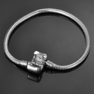 【送料無料】ブレスレット アクセサリ― smfr37430スネークチェーンブレスレットinoxydableen aciersm fr37430 snake chain bracelet pour femme en acier inoxydable trendy