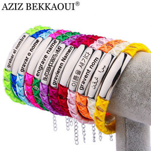 【送料無料】ブレスレット　アクセサリ―　マルチカラーブレスレットレas fr32834 bekkaoui multicolor charm bracelet pour les femmes en acier inoxydab