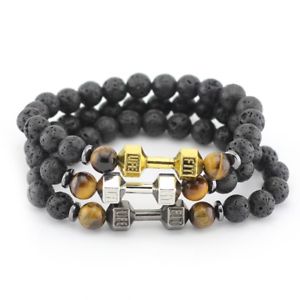 【送料無料】ブレスレット アクセサリ― デシュワルツスタインミックストレンディsm de33762 schwarz lava stein perlen mit mix farbe legierung trendy