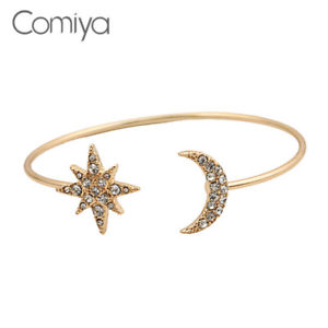 【送料無料】ブレスレット　アクセサリ―　デシンプルクリスタルアクリルas de37363 simple star mond charm kristall fur deauen zinn legierung acryl kett