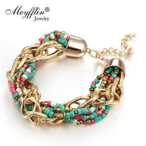【送料無料】ブレスレット　アクセサリ―　デボヘミアンハルツas de39256 korean bohemian goldketten verdreht fur deauen zink legierung harz k 12,226円