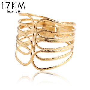 【送料無料】ブレスレット　アクセサリ―　デデザインゴールドas de50725 design gold farbe alloy einfaches aushohlen fur frauen metall frau p