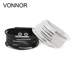 【送料無料】ブレスレット　アクセサリ―　smfr82523deen cuirsm fr82523 bracelets de filles bracelet en cuir pour femme tendance