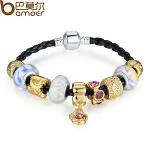 【送料無料】ブレスレット　アクセサリ―　アルジェントブレスレットレas fr34764 couleur argent bracelets en cuir pour les femmes alliage de zinc ver 12,395円