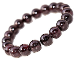 【送料無料】ブレスレット　アクセサリ―　ガーネットビーズゴムブレスレットドルnatural garnet gemstone round sphere balls beads elastic bracelet gemstones