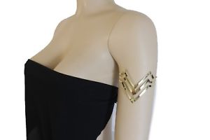 【送料無料】ブレスレット　アクセサリ―　メタルアッパーアームカフブレスレットファッションジュエリーホットwomen gold metal upper arm high cuff bracelet fashion jewelry wonder costume hot